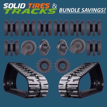 Tracks for Bobcat T180/T190 CTL Savings Bundle Kit