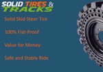 Mclaren NuAir Solid Skid Steer Tires 36x12-20 / 14-17.5