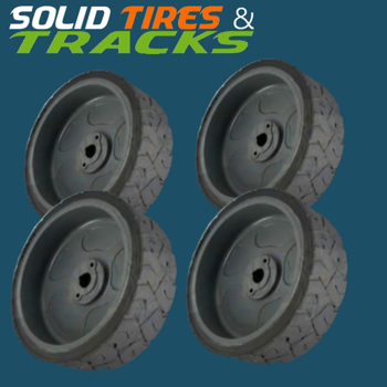 15x5 Scissor Lift Tires with 2 Holes