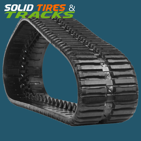 18" CTL Rubber Track 450x86x52 - Heavy Duty Multi-Bar Pattern