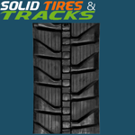 Set of 2 9" Heavy Duty 230x48x64 Rubber Tracks