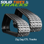 400x86x56 CTL Rubber Track-Zig Zag